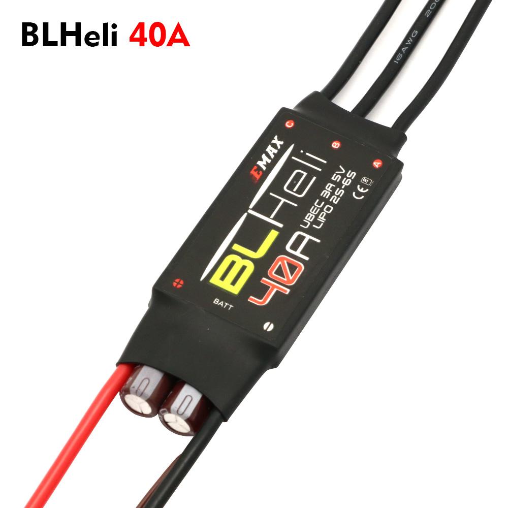 EMAX BLHeli 80A 60A 50A 40A 30A 20A 12A Brushless ESC For Quadcopter Model Aircraft Launching Multiaxis DIY FPV RC Drone