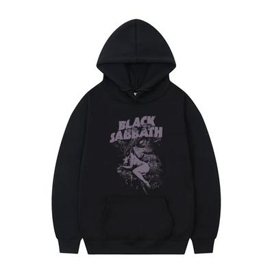 Худи Rock Band Black Sabbath Винтажное Худи Ozzy Osbourne Мужские Женские Худи с Капюшоном Мерч Хэви-Метал Оверсайз Худи с Капюшоном