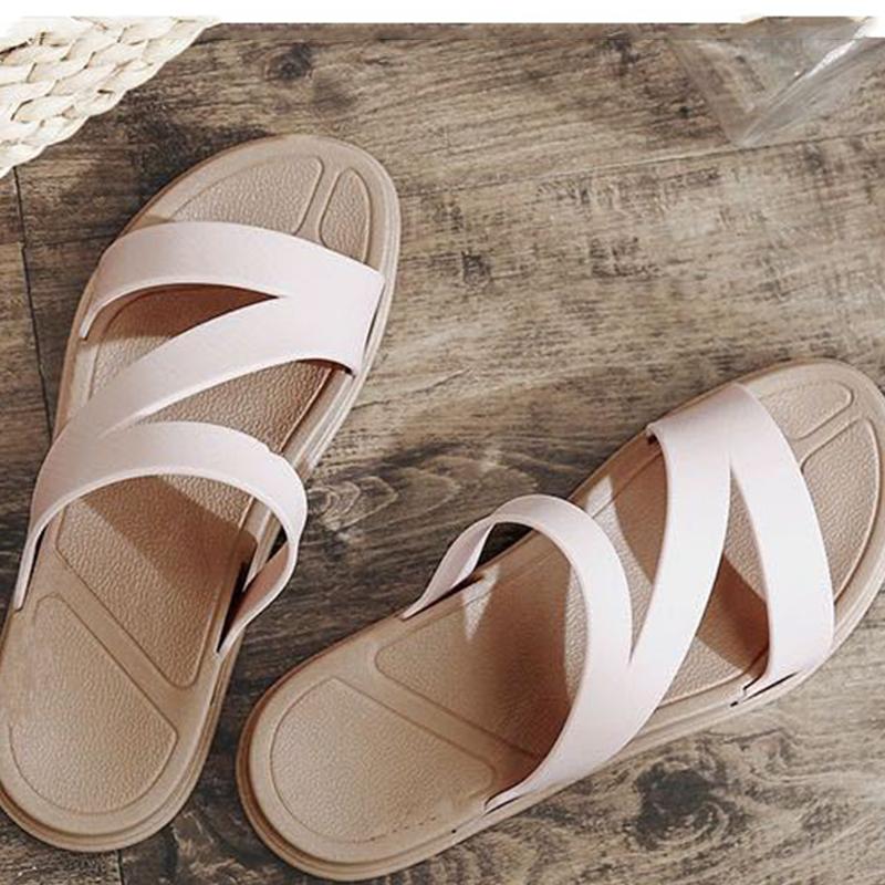 Slippers Women's Summer Wear Fashion All-match Sandals and Slippers Student Ladies Home Indoor Household Non-slip