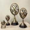 Zodiac Armillary Brass Sphere Globe Display 30.48 Cm Wooden Base