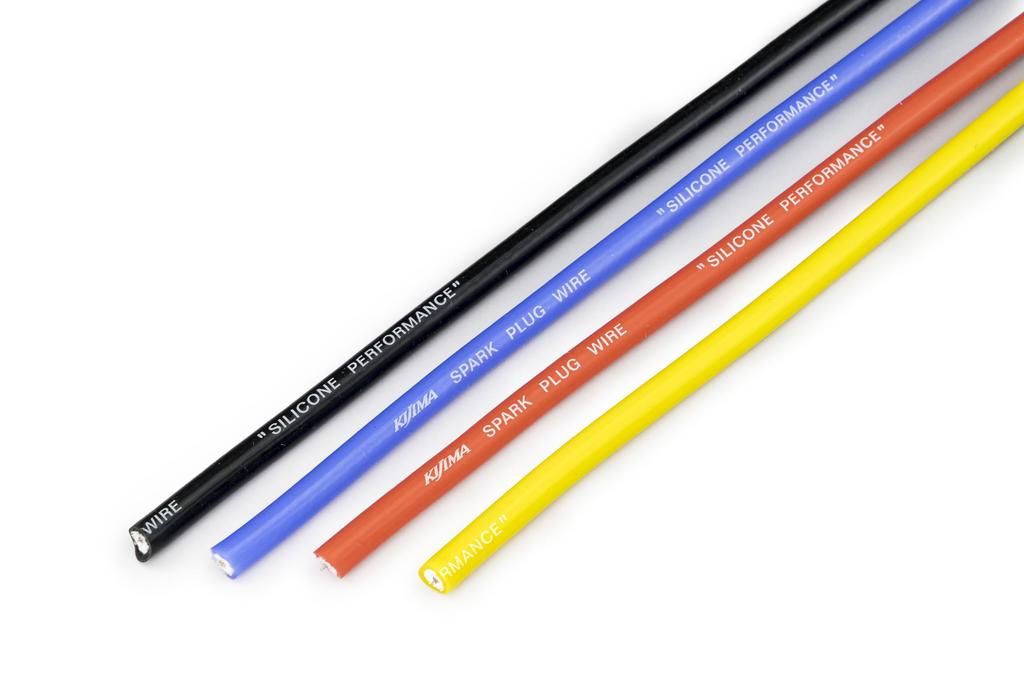 Kijima 304-4101L Motorcycle Parts Silicone Cord Length 3.3 ft (1 m) Anti-Leakage Blue