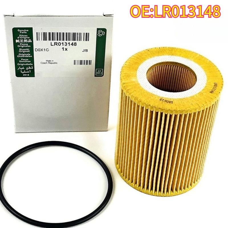 High quality New For LR013148 Oil Filter Element For LAND ROVER LR3 LR4 Range Rover Sport DIESEL 3.0 V6 TD6 LR013148