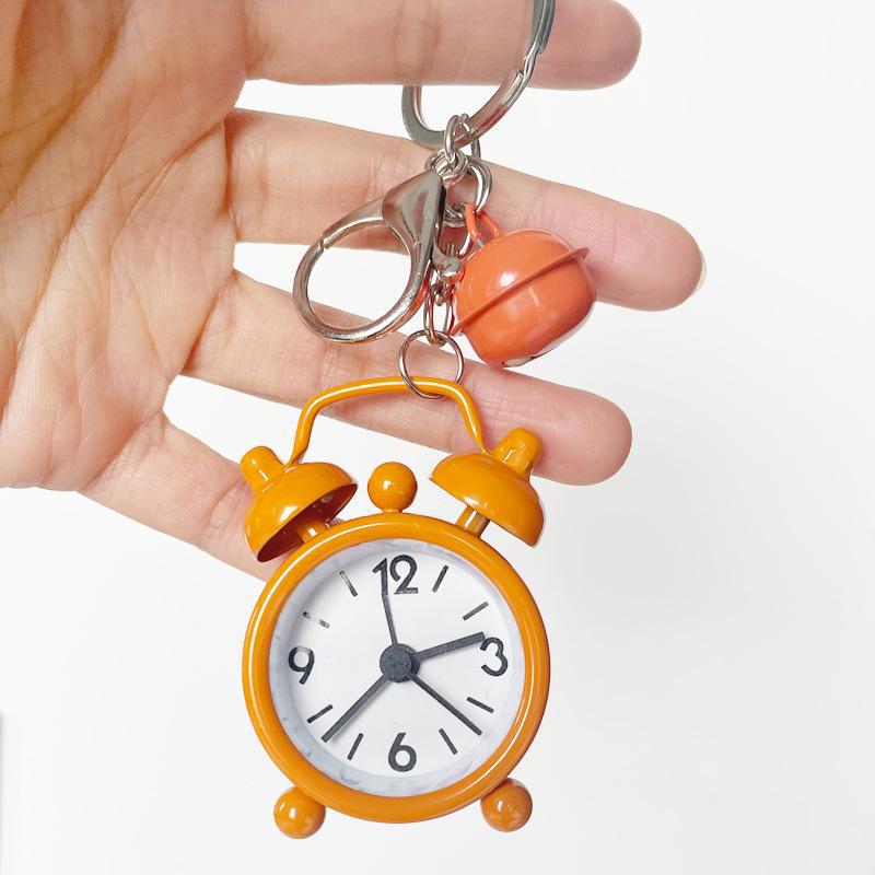 Миниатюрный металлический брелок-будильник для автомобиля - идеально подходит для детей, студентов, сумок и подарков!