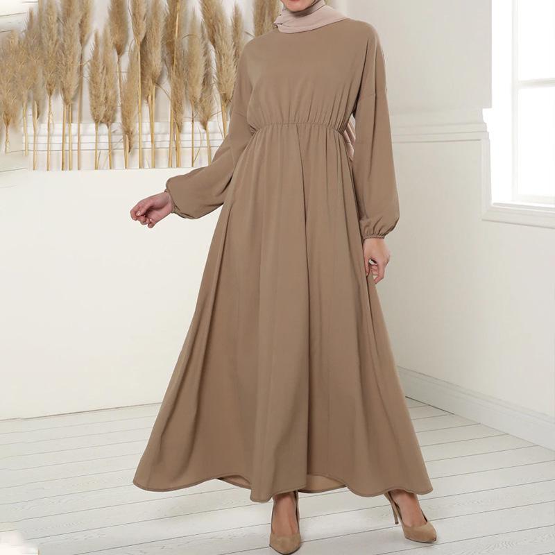 Batwing Sleeve Abaya: 2021 Middle Eastern Women's Long Dress