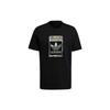 Originals Camo Infill Tee Logo Sports Short Sleeve Men's Black/Multi-Color H13502