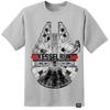 Kessel Run Top Gun Style T Shirt Chewbacca Last Jedi Boba Fett Sith