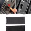 For Volkswagen Golf 7/6 MK7/6 2009- Central Armrest Box Cover Suiteng Water Cup Holder Pull Curtain Storage Box Pull Cover