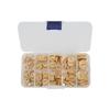 100pcs 2 Holes Handmade Wood Buttons Round Shaped Round Wood Button Wooden Buttons  Crafting