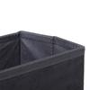 Pet Stairs Washable Fleece Faux Suede Cover 3 Step Dog Cat Foldable Portable Mobility Assistance 41 x 19cm Black