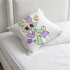 Cute YYatta Anime  Square Pillow Case Soft Decorative Throw Pillow Cover for Home Sofa Bed