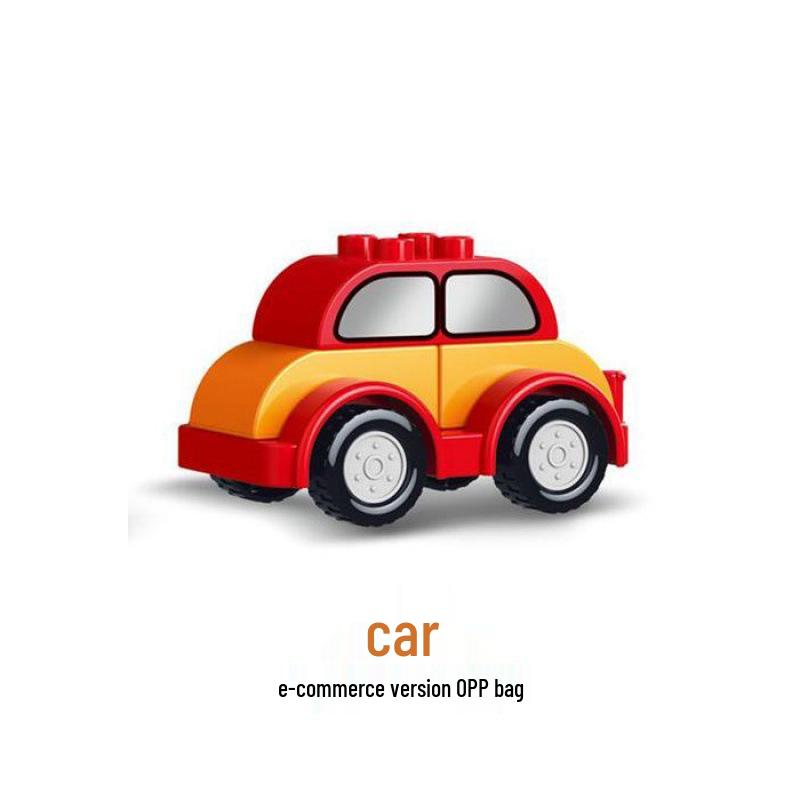 Совместимо с LEGO Duplo: Универсальные инженерные машинки и креативные строительные блоки - Образовательная игрушка для детей