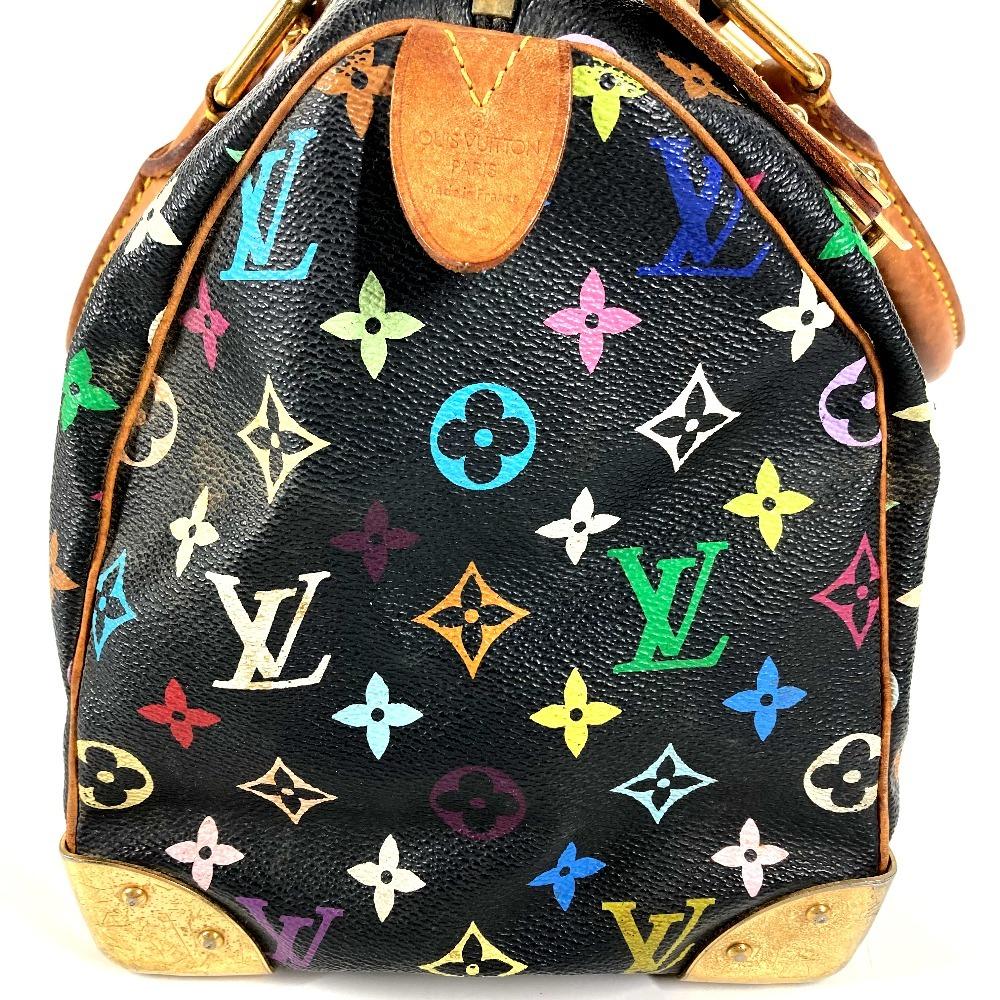 Louis Vuitton M92642  MonogramMulticolore Speedy30 Сумка-тоут Черный