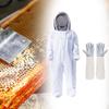 Bee Suit Beekeeper Suit, Total Protection, Full Body Breathable Outfit Costume for Beekeepers