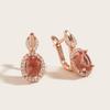 Bolaijewelry Серьги с застежкой из зултанита, серебро 925 пробы, драгоценный камень с изменением цвета, изысканные украшения для женщин, подарок
