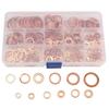 280pcs Solid Copper Crush Washer Seal Flat Ring Gasket Kit For Car SUV Truck 4X4