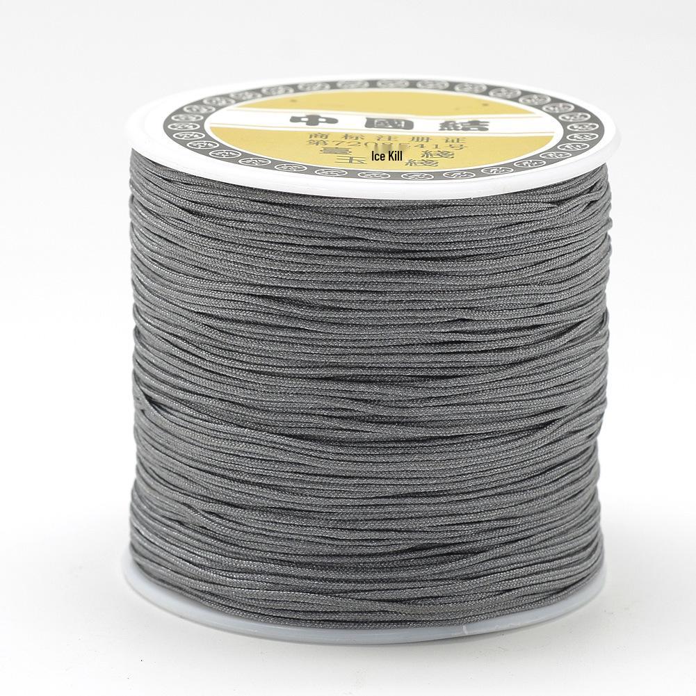 0,8 мм Цветной нейлоновый шнур для DIY проектов ручного плетения китайского узла и кисточек