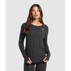 Vital Seamless 2.0 Light Long Sleeve Top Black Marl B4a8c Bbf3