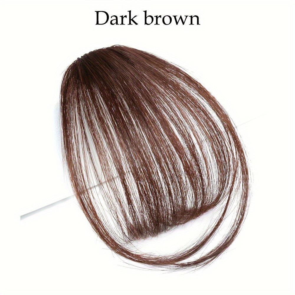 Женская накладка-парик с натуральной линией роста волос, с бакенбардами и невидимой челкой-воздух