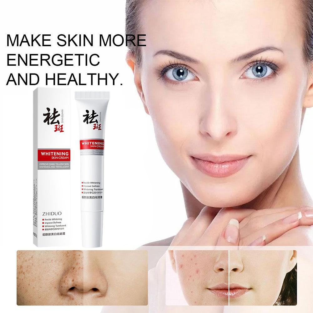 20g Whitening Freckle Removing Cream Melasma Anti Aging Skin Care Cream Facial Dark Wrinkles Ca S8W7