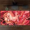 Genshin Impact Gaming Columbina XXL Overlock Large Mouse Pad Non-slip Base Keyboard Anime Esports Desk Mat HD Printing Mousepad