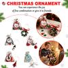 Кнопка Рождественская елка DIY Подвеска Рождественское украшение