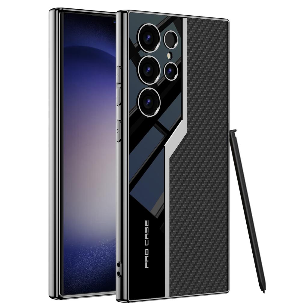 Тонкий мягкий чехол TPU Supercar Footage для Samsung Galaxy S23 S24 S25 Ultra 5G, чехол для телефона, кожаный чехол S24Ultra, защитный чехол