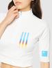 adidas Женская футболка с коротким рукавом Mission Victory Slim Fit TJ900 Белая L (HN1611)
