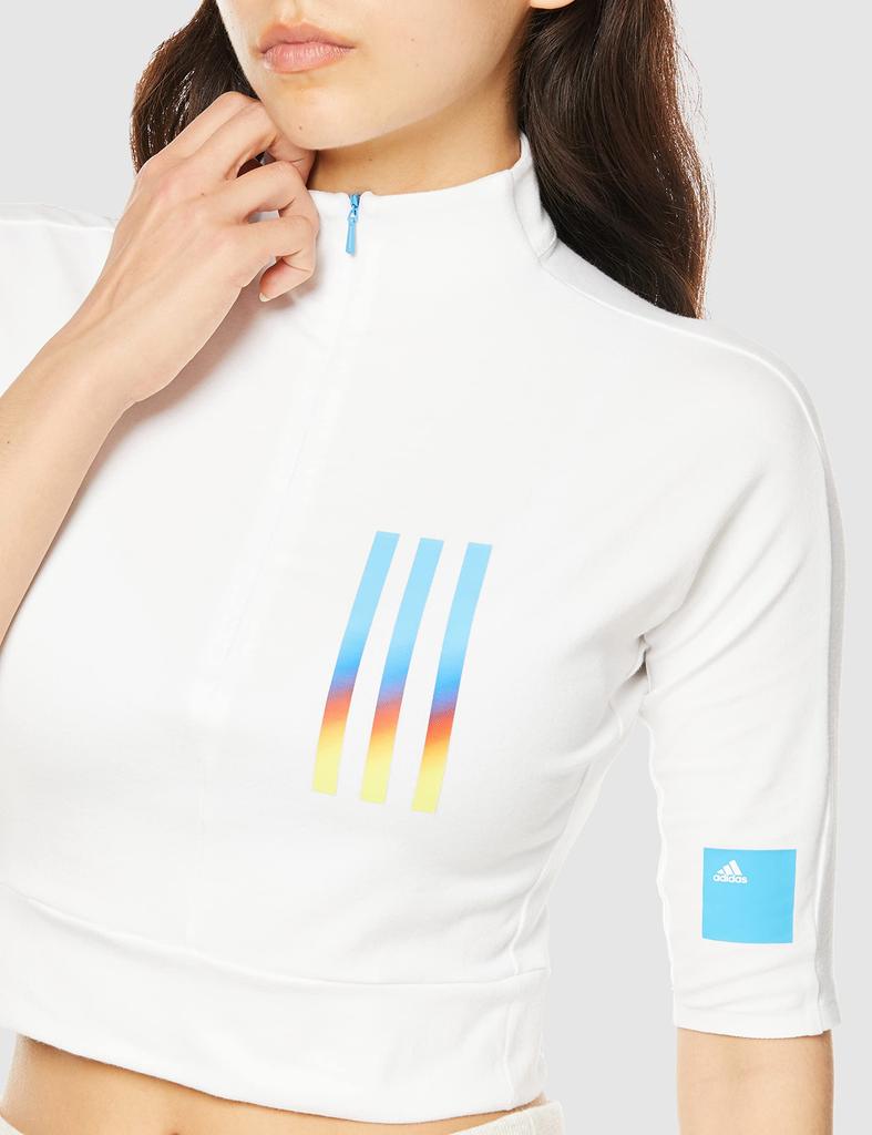 adidas Женская футболка с коротким рукавом Mission Victory Slim Fit TJ900 Белая L (HN1611)