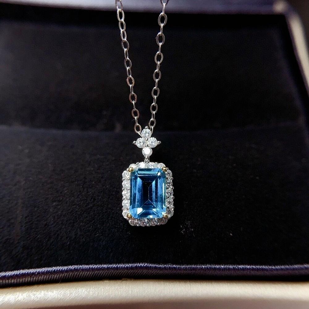 Lindon Woman 5A Циркон Ожерелье Кулон Свадебная вечеринка Подарок