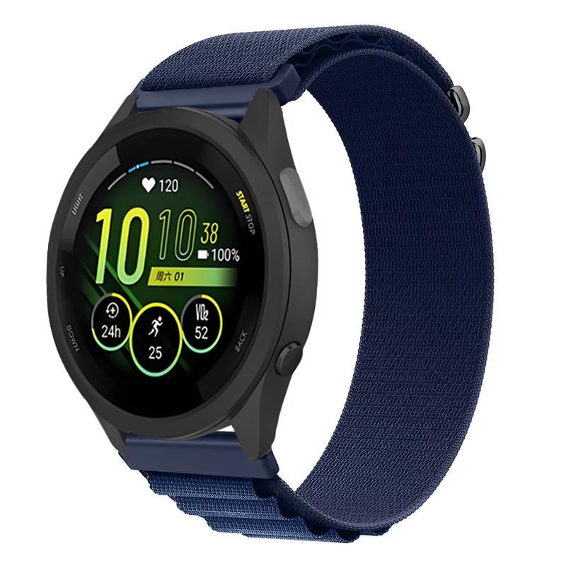 22 мм 20 мм Альпийский ремешок для Garmin Forerunner 265 165 55 965 Нейлоновый браслет Наручный ремешок Garmin Vivomove Trend/Venu 3/Active 5