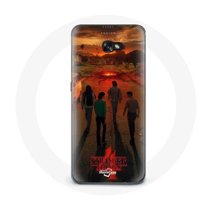 Case for Samsung Galaxy A5 2017 Stranger Things Season 4 Poster Art Crews of the New Théo