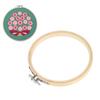 New Diy Bamboo Round Loop Cross Stitch Frame Sewing Tools Embroidery Hoop