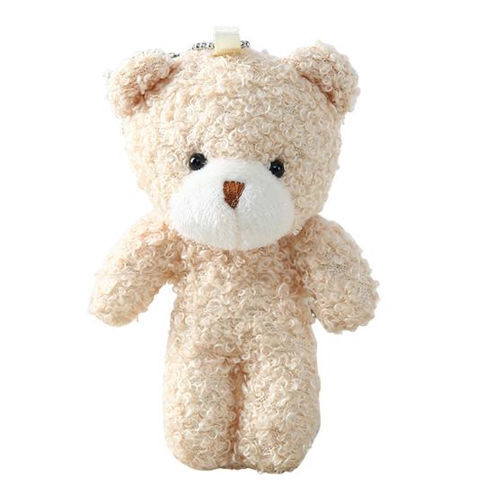 Брелок для ключей в виде плюшевого медведя для детей, брелок в виде плюшевого медведя, рюкзак, кулон, детские подарки на день рождения