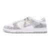 Nike Кроссовки Dunk из износостойкого материала, низкие, для скейтборда, унисекс, серый, белый, HF5441-105(Команда1517-)
