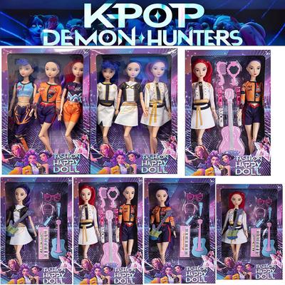 Самая продаваемая высоко восстановленная виниловая игрушка персонажа - 30 см K-pop идол Охотники на демонов Аниме кукла (Руми/Мира/Зои) - Сюрприз на день рождения