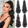 Long Claw Clip In Ponytail Hairpiece Synthetic Pony Tails Hair Piece Natural Wavy Hairpieces For Women Cosplay Use