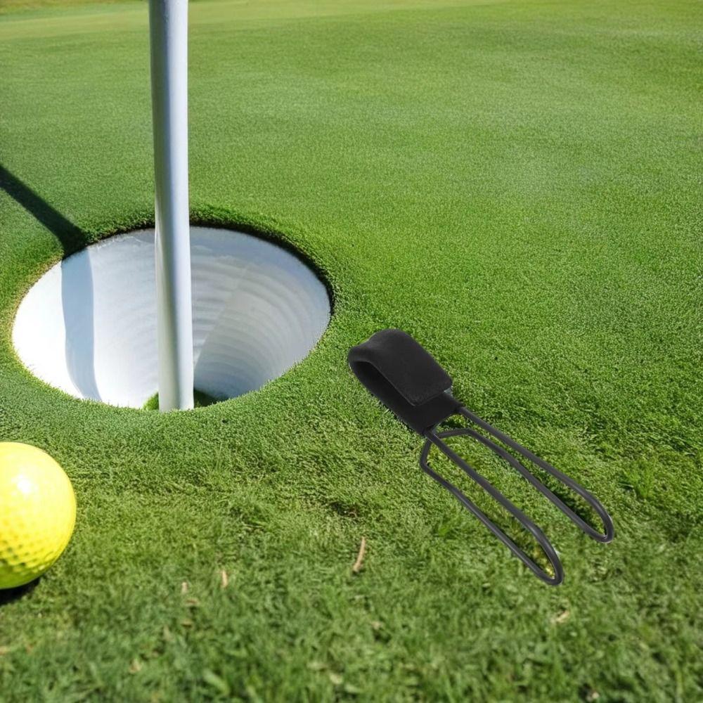 3 Balls Golf Ball Rack Aluminum Zinc Zinc Alloy Golf Ball Carrying Self Practical Golf Ball Holder Backpack