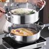 Yingbaite 304 Stainless Steel Steamer Pot