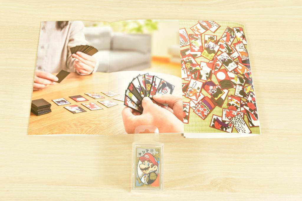 Б/у Nintendo Super Mario Hanafuda Красные игральные карты Ограниченное издание для Японии Редкие