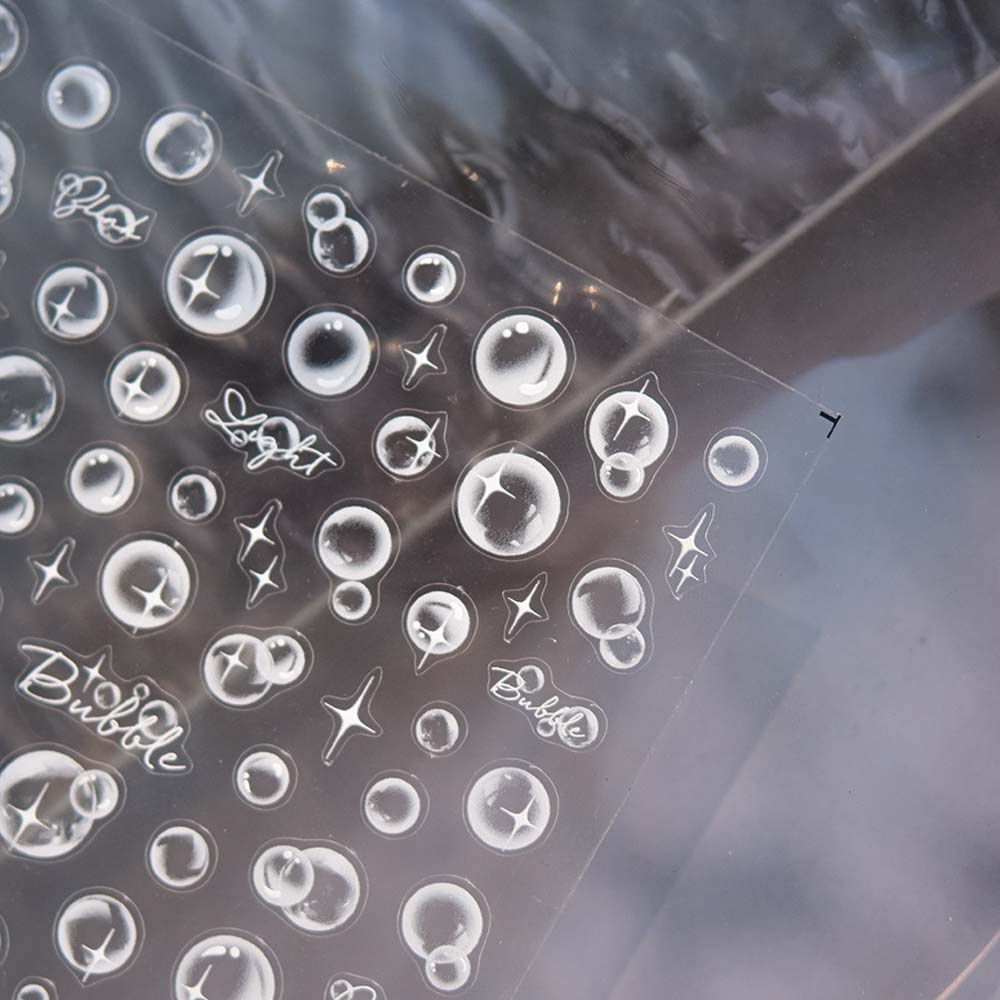 Звезды Желе Океан Наклейки для ногтей Морские медузы Океан Украшения для ногтей Летний пляж