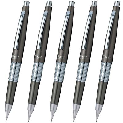 Pentel Перманентный CIL Механический колпачок Дымчатый (Келли) Карандаш, Тип, Серый, Набор из 5 штук, P1035-ND
