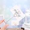 Supplies Paper Clamp Desktop Decoration Place Card Photos Clips Clamps Stand Table Numbers Holder
