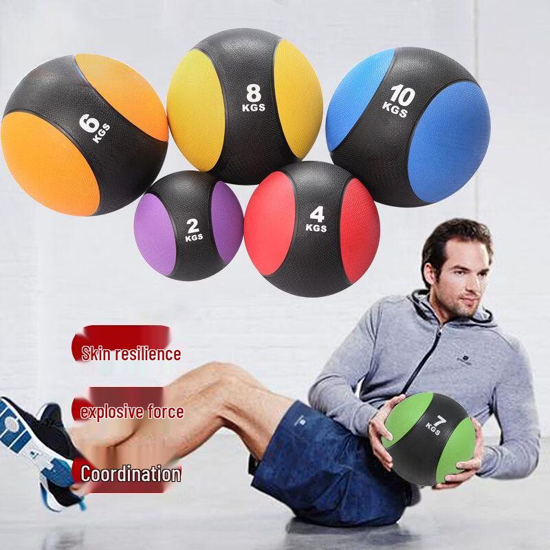 Solid Rubber Medicine Ball