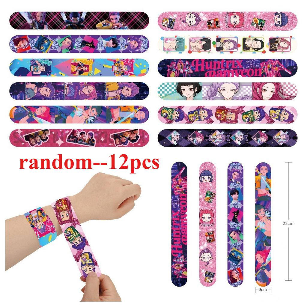 Cartoon Anime New Witcher Projection Watch 24 Pictures Children's Electronic Luminous Toy Pop Ring Toy