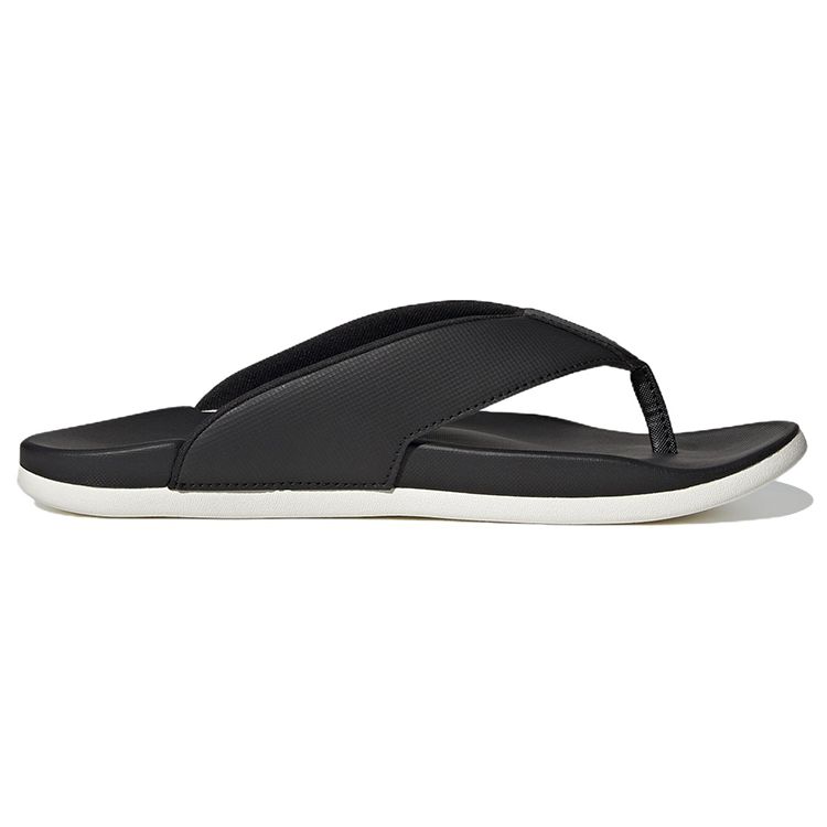 Adidas Adilette Comfort Flip Flop Black White Women Sneakers Core-Black Cloud-White HQ4458