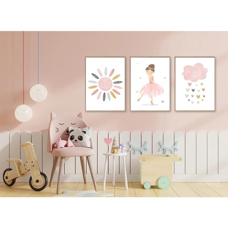 Милый лев, жираф, зебра, лист, детская настенная живопись, холст, картина, джунгли, животные, постеры и принты, картинки для декора детской комнаты