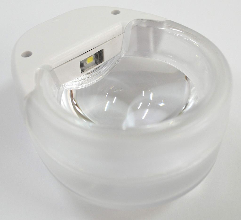 TSK DS-1 Rechargeable Desk Magnifier with 10x Magnification and LED Light, White, 8.5 X 7.3 X 4.3 Cm