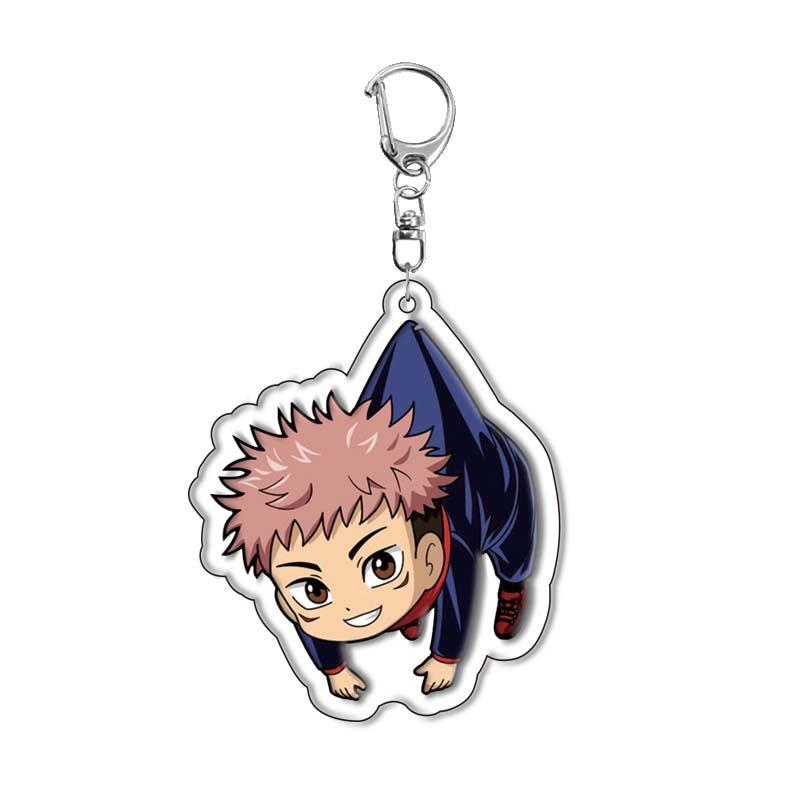 Jujutsu Kaisen Юдзи Итадори Акриловый Брелок-Подвеска Аниме Мерч Готов к Трансграничной Отправке Слой Высокое Качество