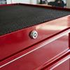 Tool Trolley On Wheels Workshop Cabinet Steel 5 Lockable Drawers 2 Keys 61.5 X 33 X 82.5 Cm Red