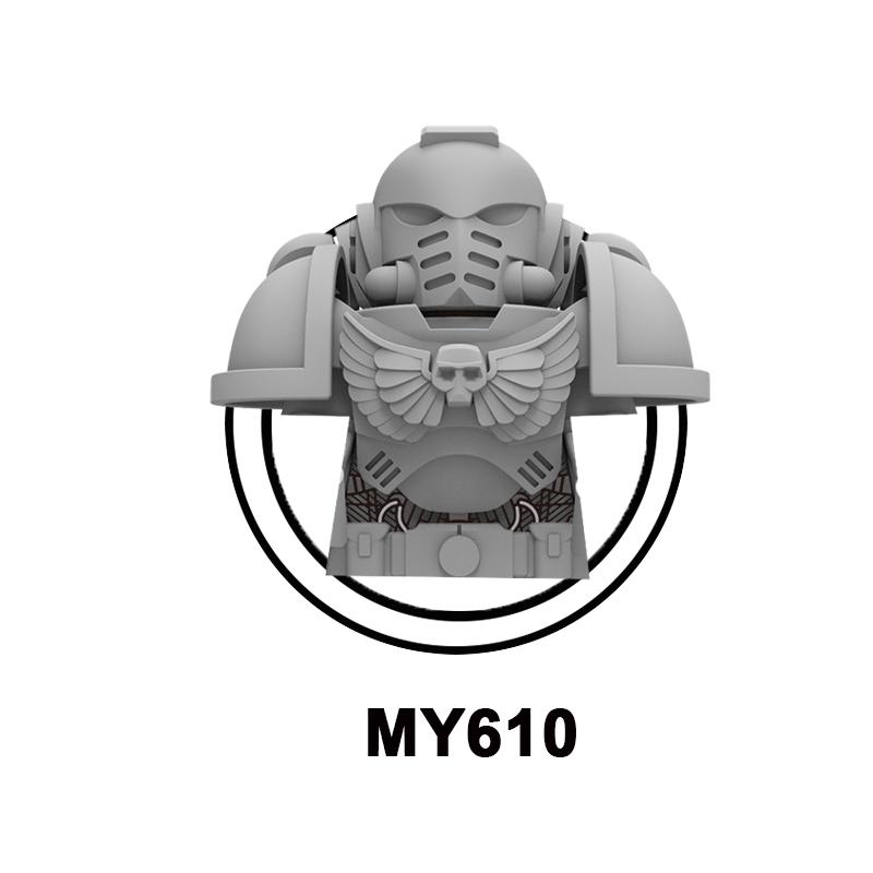 MY606 - MY610 Hot Game Series Helmet Soldiers Bricks MOC Mini Action Figures Building Blocks Toys Children Gifts